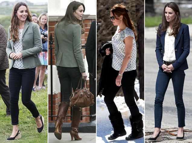 Kate 5 Pekan Setelah Melahirkan, Tampil dengan Busana Daur Ulang